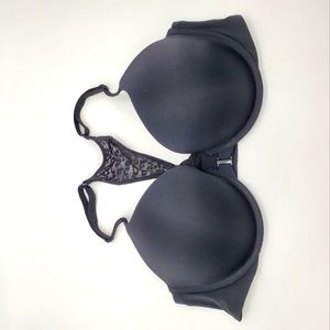 Victoria’s Secret 38 C  T- Shirt push-up fully coverage front clasp lace back
